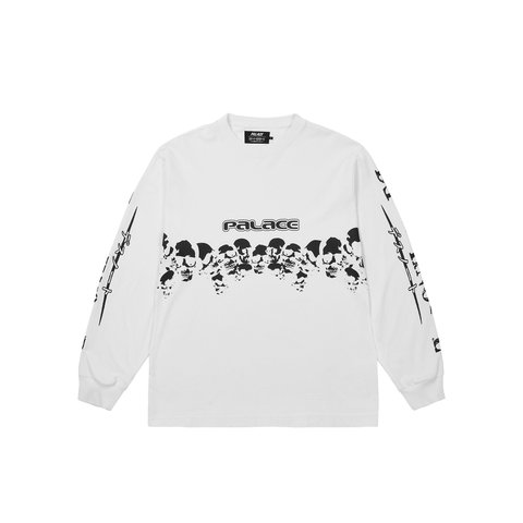 Palace DEATH NOTE LONGSLEEVE WHITE - Colorway