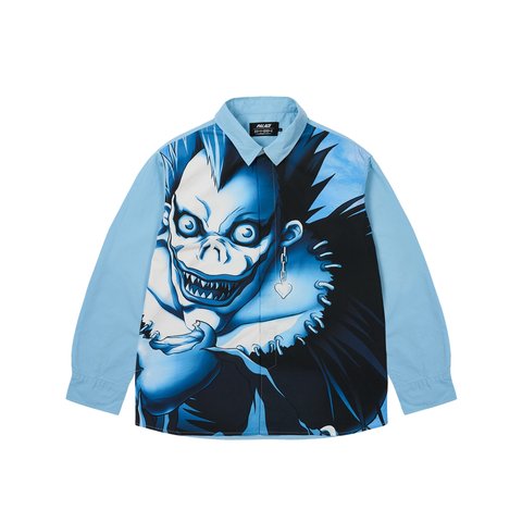 Palace DEATH NOTE SHIRT BLUE - Colorway
