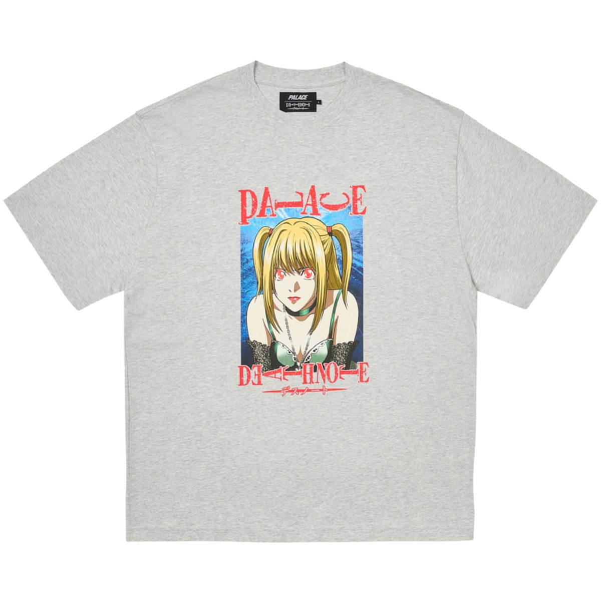 DEATH NOTE T-SHIRT GREY MARL