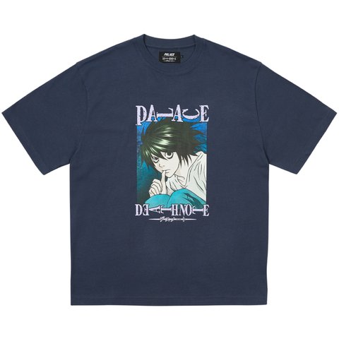 Palace DEATH NOTE T-SHIRT NAVY - $48.00