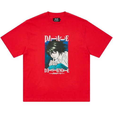 Palace DEATH NOTE T-SHIRT TRUEST RED - $48.00