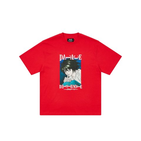 Palace DEATH NOTE T-SHIRT TRUEST RED - Colorway