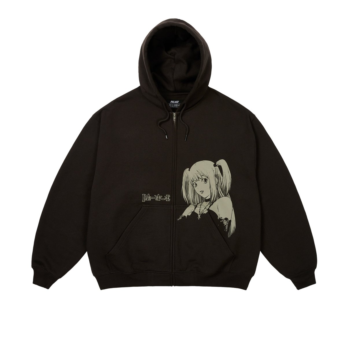 MISA ZIP HOOD BLACK - Palace Death Note 2025 - Palace MISA ZIP HOOD BLACK - Palace Death Note 2025 - Palace