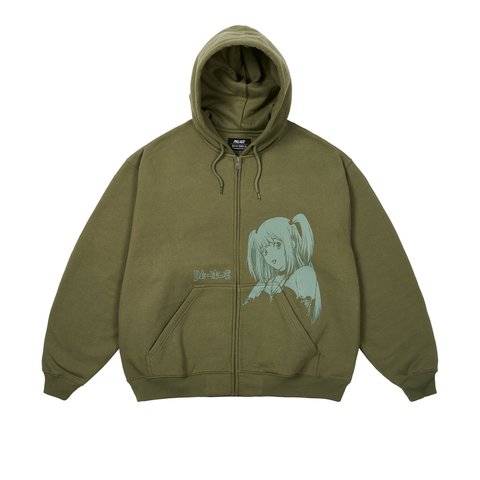 Palace MISA ZIP HOOD THE DEEP GREEN - Colorway