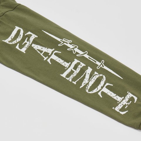 Palace DEATH NOTE LONGSLEEVE THE DEEP GREEN - Colorway