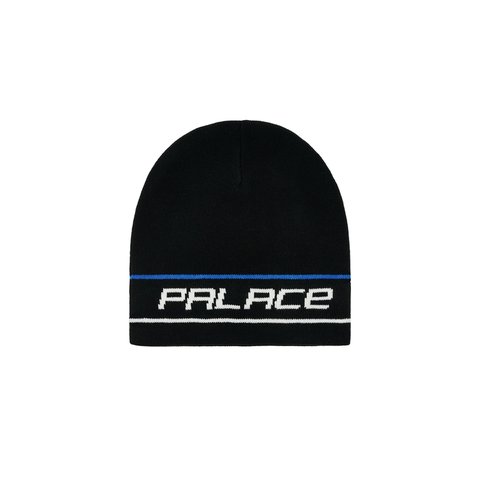 Palace STRIPE NEIN CUFF BEANIE BLACK - Colorway