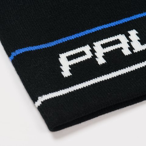 Palace STRIPE NEIN CUFF BEANIE BLACK - Colorway