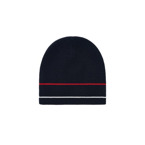 Palace STRIPE NEIN CUFF BEANIE NAVY - Colorway