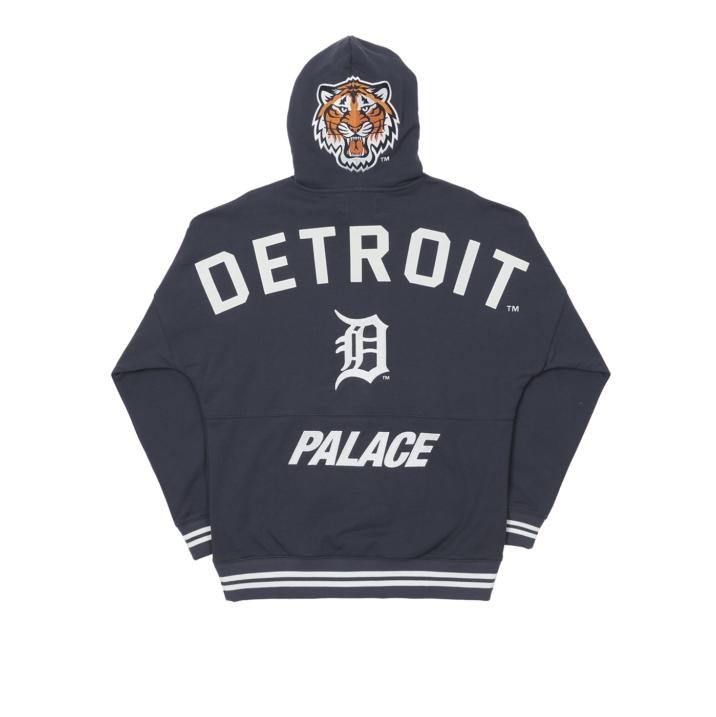 PALACE SKATEBOARDS HOODIE DETROIT ORANGE