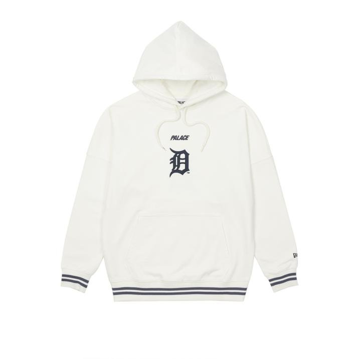 PALACE SKATEBOARDS HOODIEY DETROIT WHITE