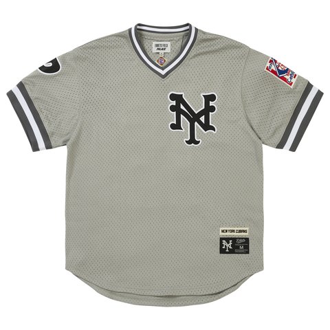 Palace PALACE NEW YORK CUBANS MESH V NECK JERSEY GREY