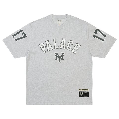 Palace PALACE NEW YORK CUBANS T-SHIRT GREY MARL