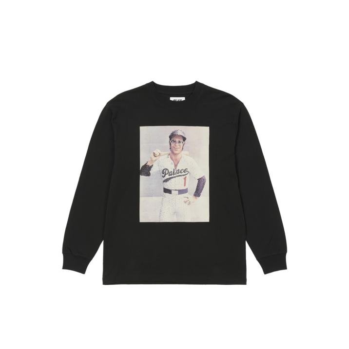 PALACE ELTON JOHN LONGSLEEVE TEE BLACK
