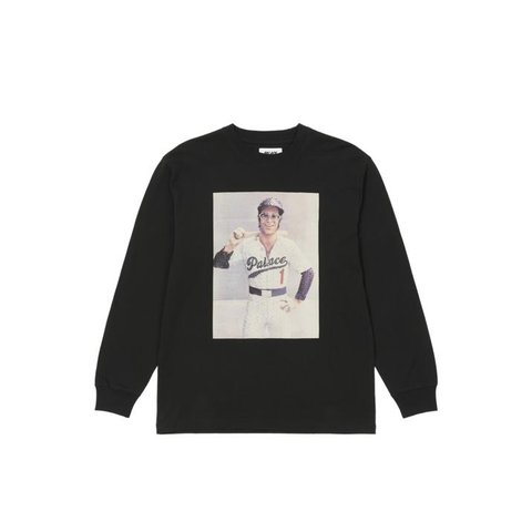 Palace PALACE ELTON JOHN LONGSLEEVE TEE BLACK