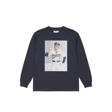 Palace PALACE ELTON JOHN LONGSLEEVE TEE NAVY
