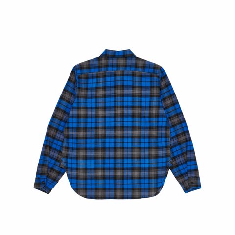Palace PALACE ENIGNEERED GARMENTS PANEL CHECK WORK SHIRT BLUE - Colorway