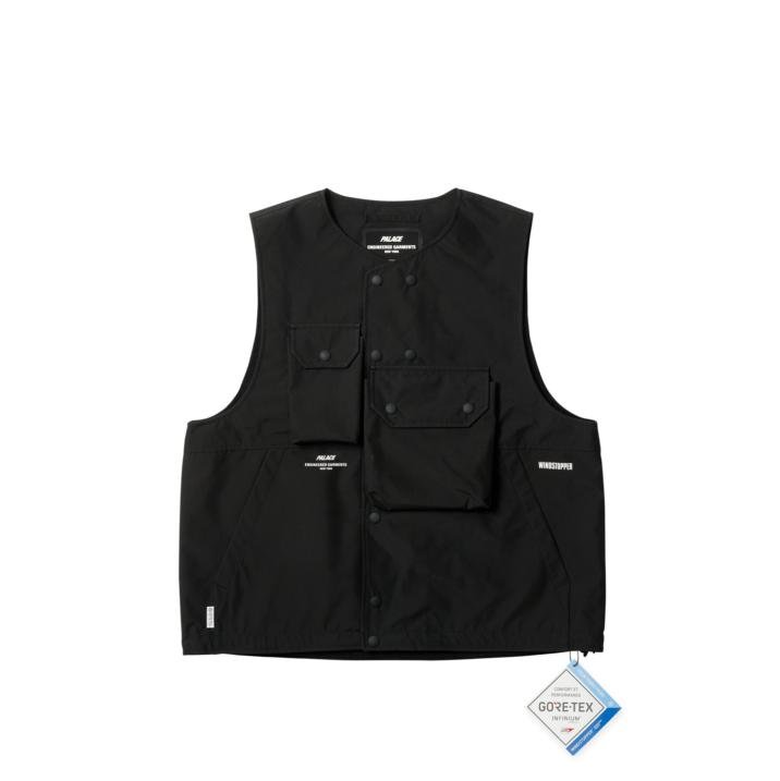 PALACE ENIGNEERED GARMENTS GORE-TEX INFINIUM COVER VEST BLACK