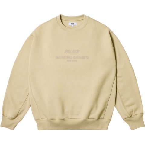 PALACE ENGINEERED GARMENTS CREW STONE