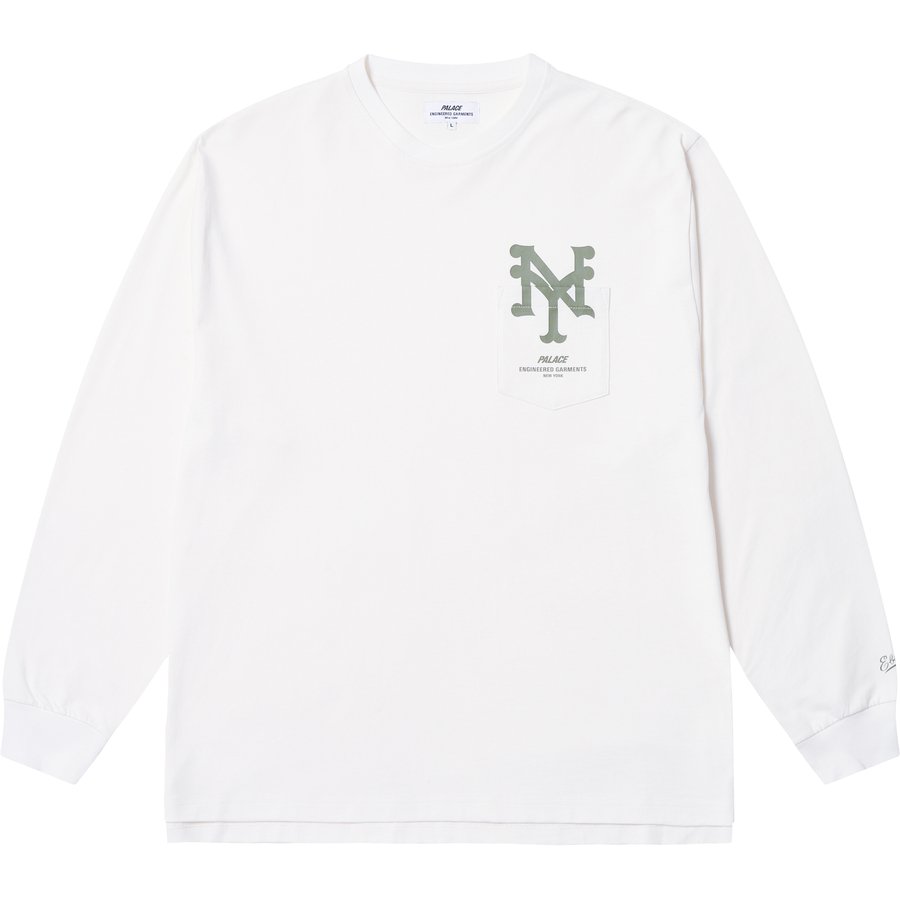 PALACE ENGINEERED GARMENTS LONGSLEEVE WHITE