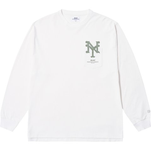 PALACE ENGINEERED GARMENTS LONGSLEEVE WHITE