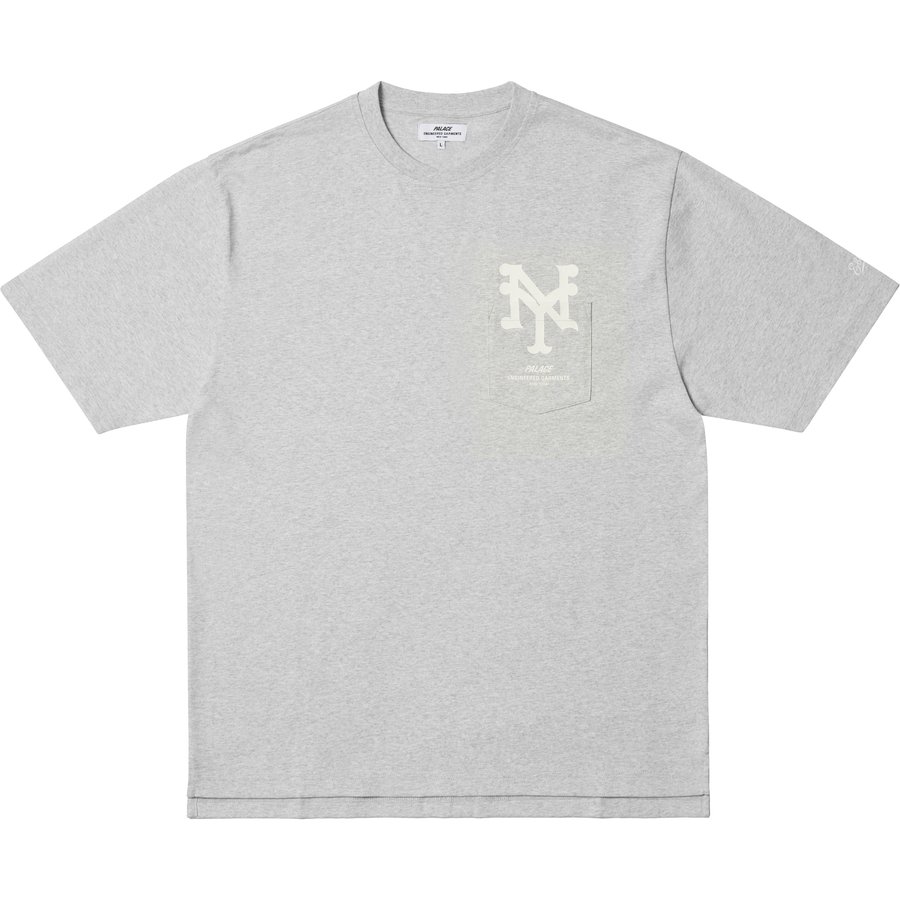 PALACE ENGINEERED GARMENTS T-SHIRT GREY MARL
