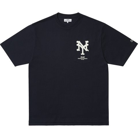 PALACE ENGINEERED GARMENTS T-SHIRT NAVY