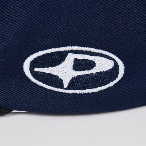 Palace FONT SNAPBACK 5-PANEL NAVY / BLACK - Colorway