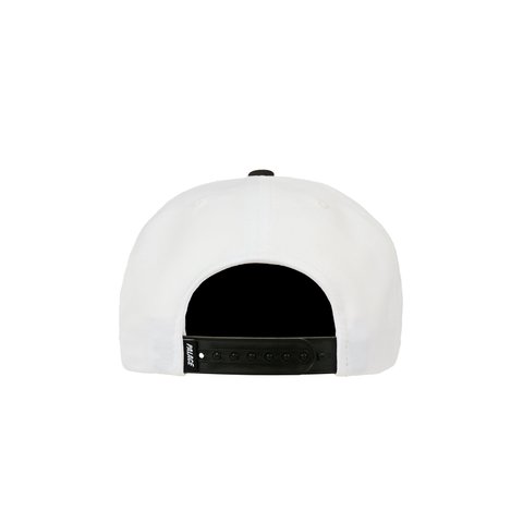 Palace FONT SNAPBACK 5-PANEL WHITE / BLACK - Colorway