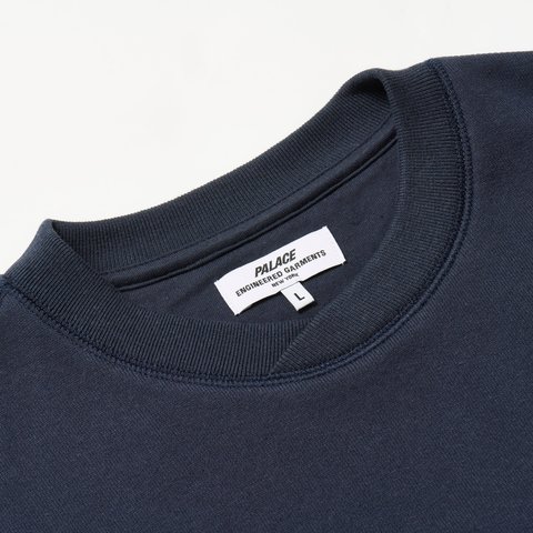 PALACE ENGINEERED GARMENTS CREW NAVY
