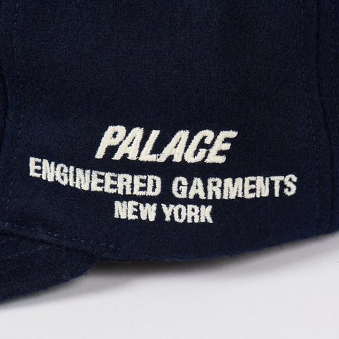 PALACE ENGINEERED GARMENTS EBBETS 6-PANEL NAVY