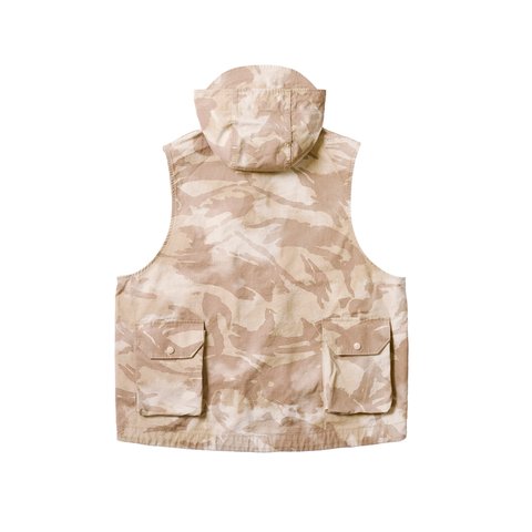 PALACE ENGINEERED GARMENTS HOODED VEST RIPSTOP PRINTED