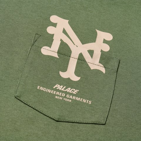 Palace PALACE ENGINEERED GARMENTS LONGSLEEVE OLIVE - Colorway