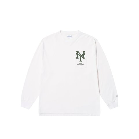 Palace PALACE ENGINEERED GARMENTS LONGSLEEVE WHITE - Colorway