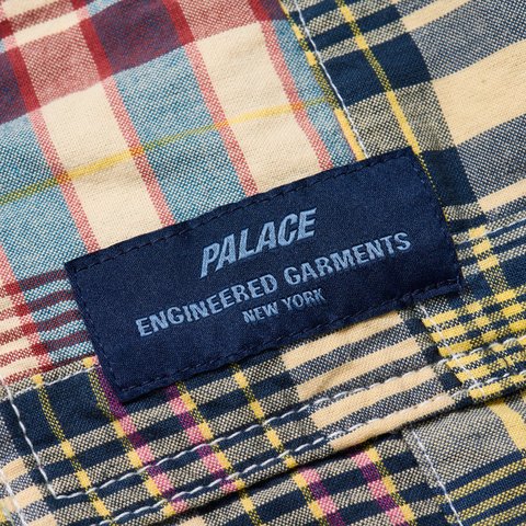 Palace PALACE ENGINEERED GARMENTS PATCH WORK MADRAS SHORT MULTI - Colorway