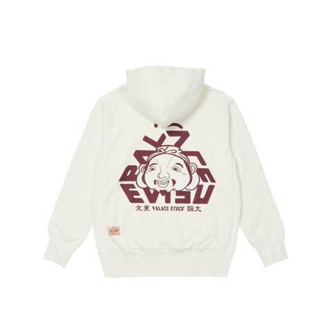 Palace PALACE EVISU HOODIE WHITE