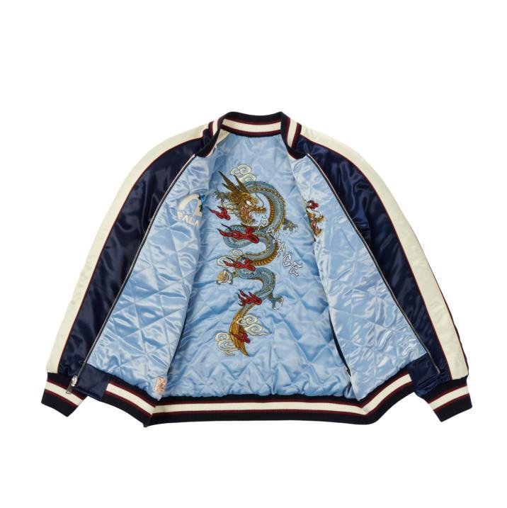 PALACE EVISU JACKET BLUE