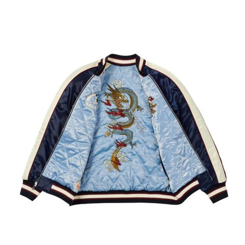 Palace PALACE EVISU JACKET BLUE