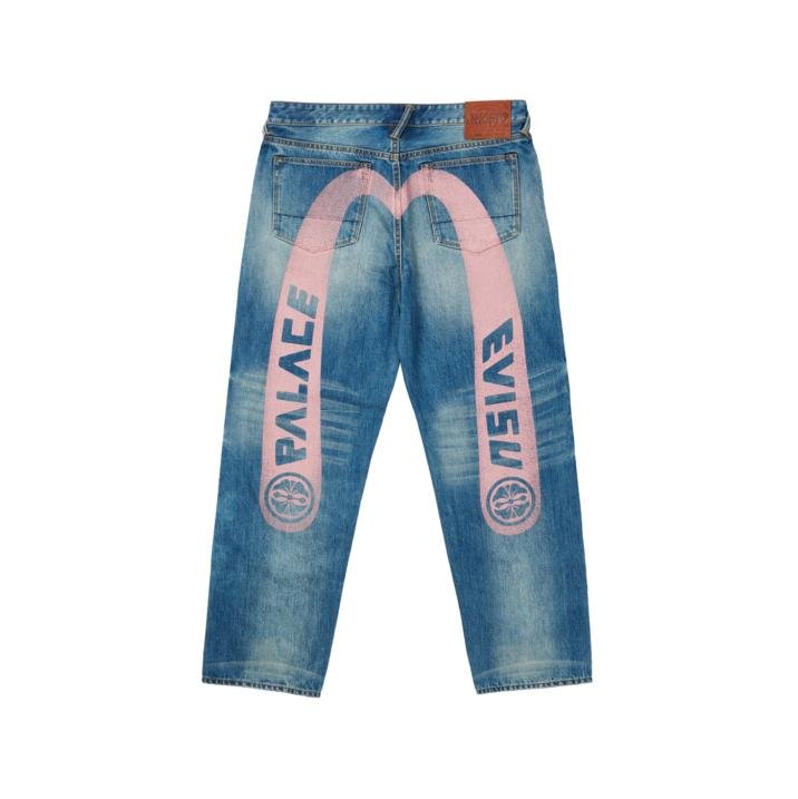 PALACE EVISU JEANS LIGHT BLUE