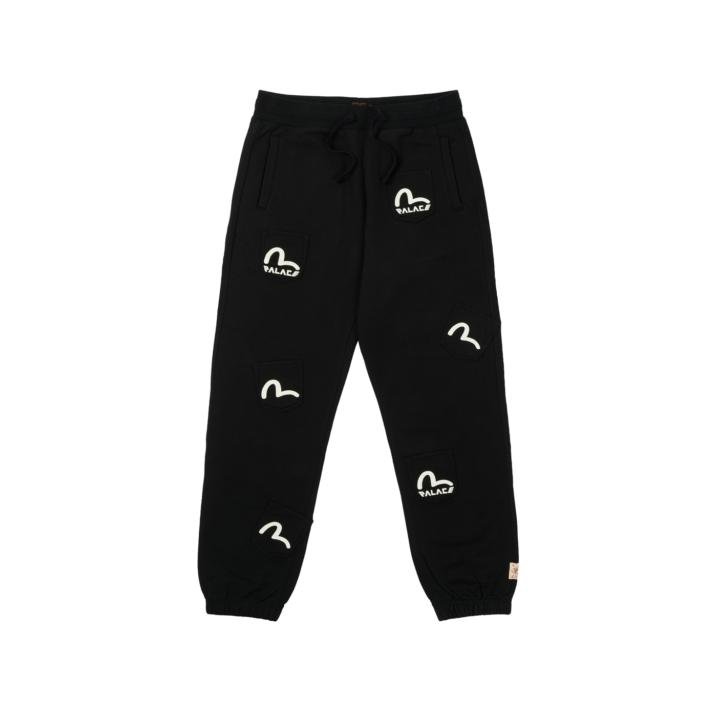 PALACE EVISU JOGGER POCKET BLACK