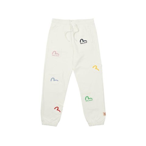 Palace PALACE EVISU JOGGER POCKET WHITE