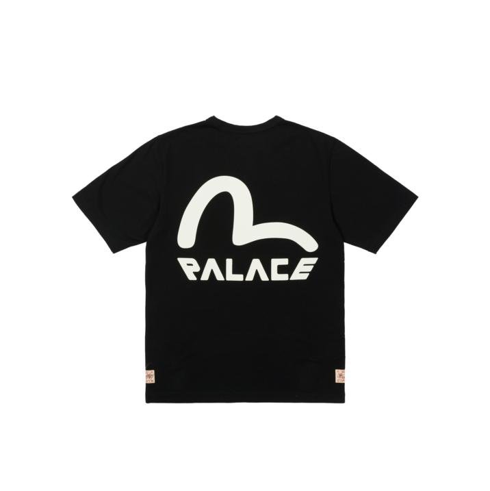 PALACE EVISU T-SHIRT LOGO BLACK