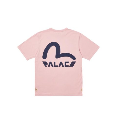 Palace PALACE EVISU T-SHIRT LOGO PINK