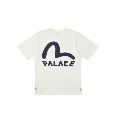 Palace PALACE EVISU T-SHIRT LOGO WHITE
