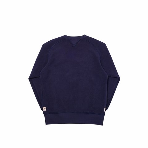 PALACE EVISU REVERSIBLE CREW NAVY
