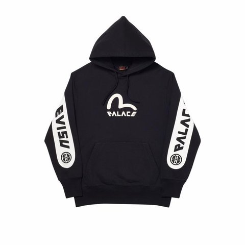 PALACE EVISU HOOD BLACK