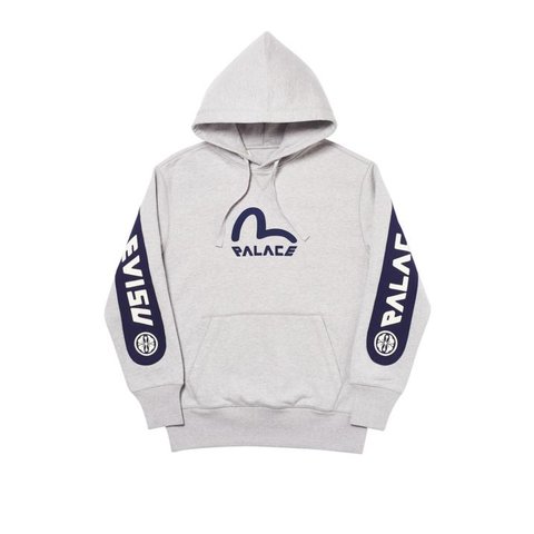 PALACE EVISU HOOD GREY
