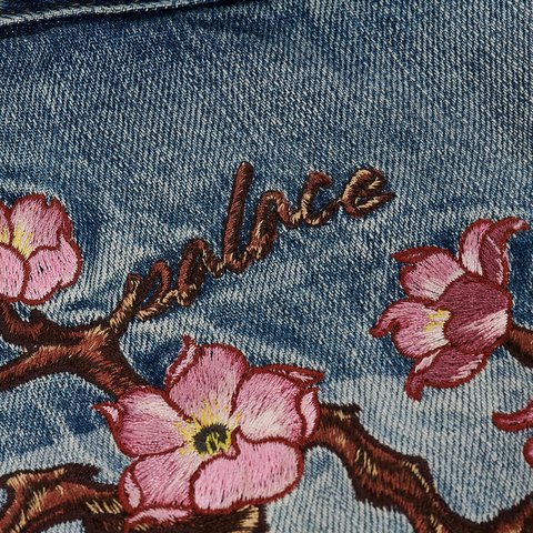 Palace PALACE EVISU TYPE ONE DENIM JACKET STONE WASH - Colorway