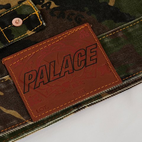 Palace PALACE EVISU TYPE ONE DENIM JACKET CAMO - Colorway