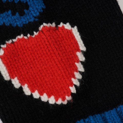 Palace PALACE EVISU COWICHAN KNIT BLACK - Colorway