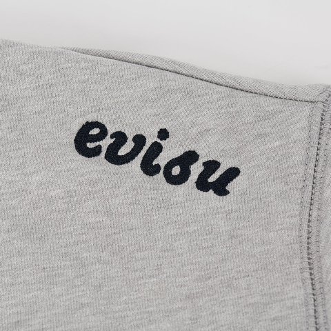 Palace PALACE EVISU SEAGULL HOOD GREY MARL - Colorway